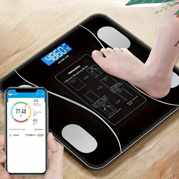 Digital Bathroom Scale with Body Fat Monitor