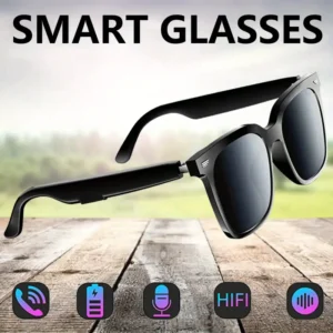 Wireless Glasses Earphone – 2-in-1 Bluetooth Stereo
