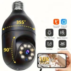 4G Bulb Security Camera